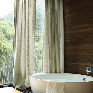 Wabi Sabi 100% Lin Lin Couleur naturelle Rideau voilé 2