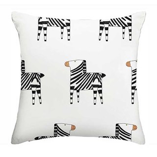 Rideau d'impression noir et blanc Zebra 6