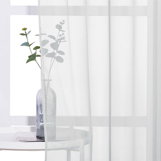 Laguna Outdoor Waterproof Light Grey Voile Rideau 1