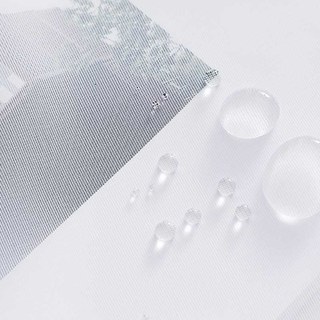 Laguna Outdoor Waterproof Rideau blanc Voile 3