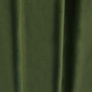 Rideau de velours vert olive Renaissance Premium