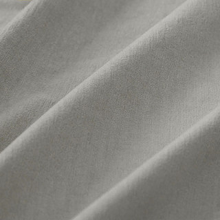 Exquis Matte Luxury Ash Light Grey Chenille Rideau