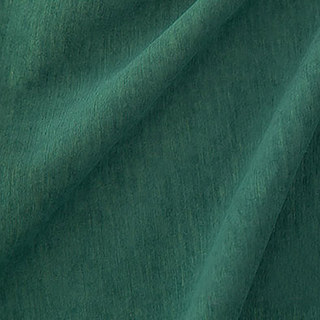 Exquis Matte Luxury Emeraude Forêt Vert Chenille Rideau 5