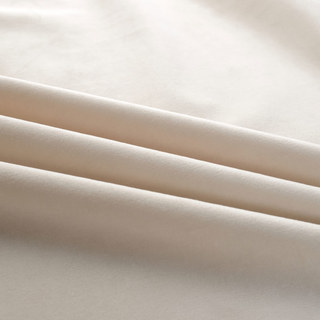 Rideaux de velours à la crème lustrée 4