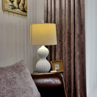 Moka de luxe Rideau de Chenille Dusky Purple