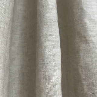 Shabby Chic Oatmeal Couleur naturelle 100% Lin Lin Rideau 5
