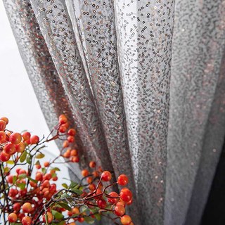 Galaxy Black & Gold Paile Sparkling Ombre Voile Rideau