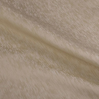 Subtil de la chute d'eau en soie texturée Rideau à crème de Champagne 4