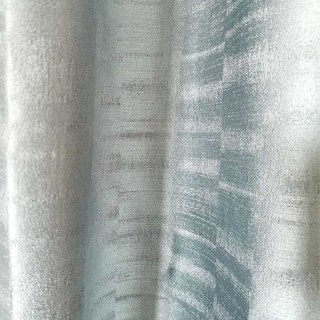 Rythmes infinis Rideaux Noirs bleu Haze géométrique de luxe