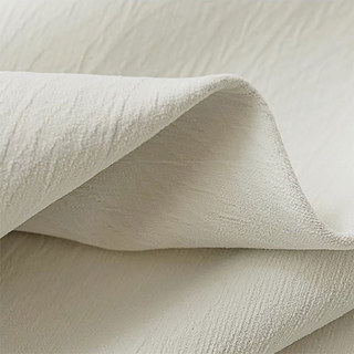 Jours d'automne Feuille de Chenille modèle blanc d'ivoire Rideau noir 5