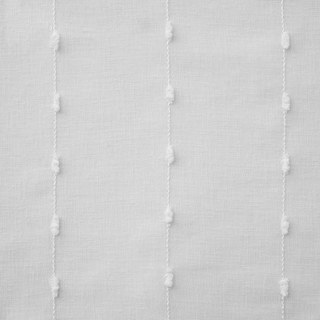 Craft Feel Textured White Dot rayé Voile Rideau 9