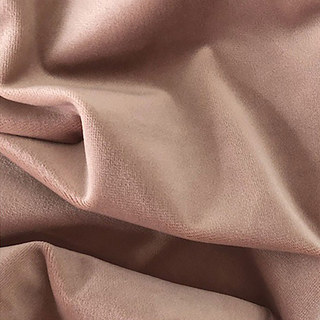 Rideau de velours rose Dusky Premium