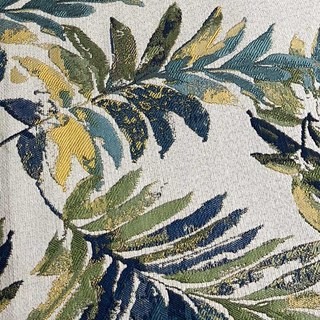 Leafy Whispers Lin Style Green Palm Floral Rideau 4