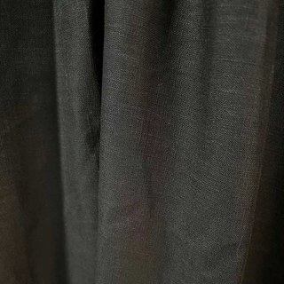 Shabby Chic Noir 100% Lin Rideaux 3