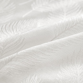 Fantasy plume blanc d'ivoire Rideau voilé