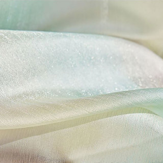 Paris Cascade Shimmering Vert Lilac Or Ombre Voile Rideau