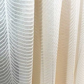 Reef Ripple Ombre jaune Voile Rideau 3