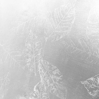 Feuilles chatoyantes Rideau voile blanc d'ivoire