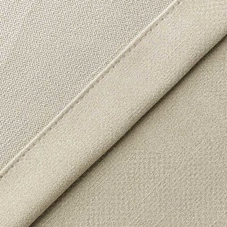 Smart Space Double côté Beige crème Végétalien Rideaux de suède