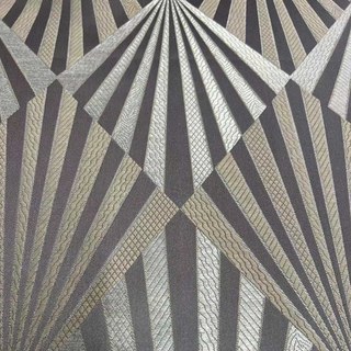 Déco Diamant Jacquard Géométrie Rideaux de soie gris Taupe 5