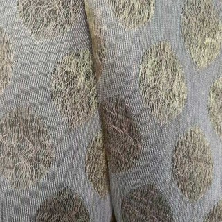 Feuille de luxe Ethereal Jacquard Gold Géométrique Dotted Voile Rideaux 3