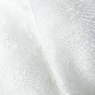 Feuille éthéré de luxe Jacquard Ivoire blanc géométrique pointillé Voile Rideaux 2