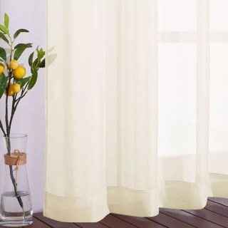 Laguna Extérieur Waterproof Crème Voile Rideau 3