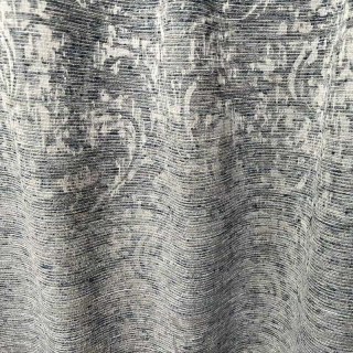 Rideau de barrage gris de De Luxe Jacquard Pewter 3