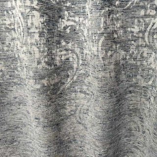 Rideau de barrage gris de De Luxe Jacquard Pewter 5