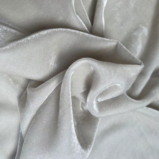 Crème Opulence Champagne Silky Gleaming Light Weight Rideau de velours translucide 4