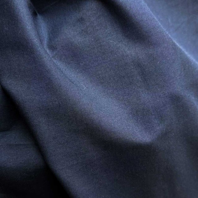 Coton Club Pure Coton Marine Bleu lourd Semi Sheer Voile Rideau 1