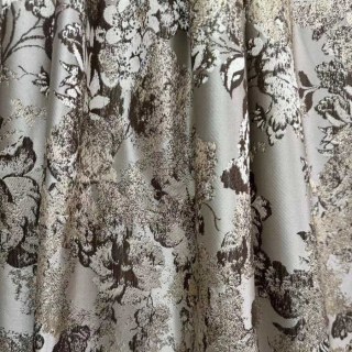 Floral Reverie Jacquard Courroies de crème beige 3
