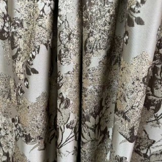 Floral Reverie Jacquard Courroies de crème beige 1