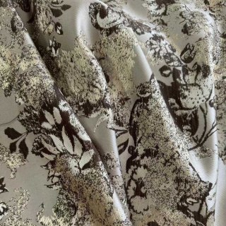 Floral Reverie Jacquard Courroies de crème beige 5