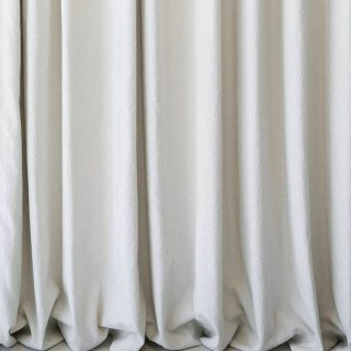 Bloomfield Texturé Chenille Rideau floral blanc d'ivoire 2