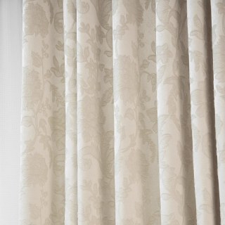 Crème Bloom Serene Végétalienne Suede Rideau floral