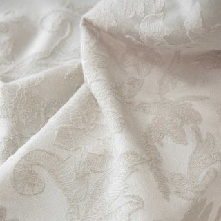 Crème Bloom Serene Végétalienne Suede Rideau floral 5