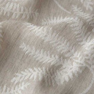 Fern à fouetter Oatmeal Premium Lin Mélange de laine Rideau voilé lourd 6