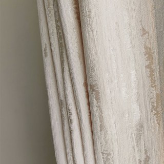 Silken Dune Off blanc texturé Chenille Rideau à crème 4