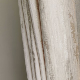 Silken Dune Off blanc texturé Chenille Rideau à crème 2