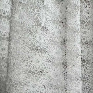 Sunflower Jacquard Côte d'Ivoire Blanc Dentelle Net Rideau 7