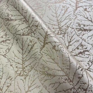 Nature's Mentions Luxury Jacquard Rideaux de mousse d'or de Champagne 5