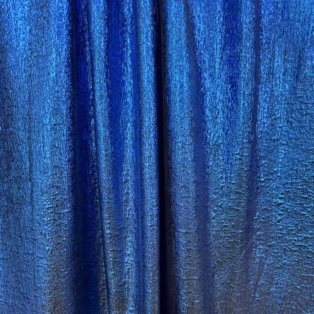 Saphir Shimmer Rideaux de brillance en métal bleu royal 1