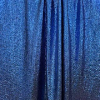 Saphir Shimmer Rideaux de brillance en métal bleu royal 2