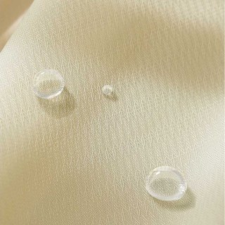 Avila Imperméable Crème Texturée Jaune Extérieur Voile Rideau 4