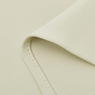 Malibu Waterproof Blackout Twill Beige Crème Rideau extérieur