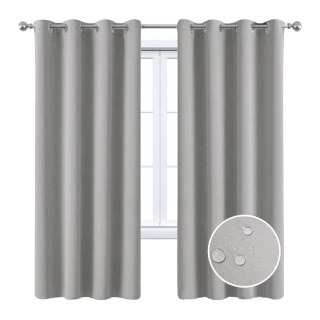 Malibu Imperméable Sergé Gris Clair Rideau d'Extérieur 2