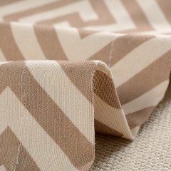 Greek Key Light Brown Curtain 6