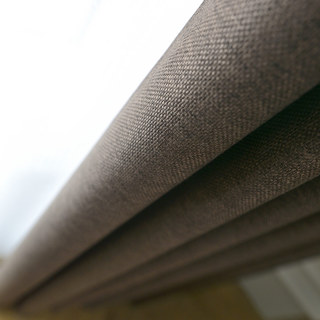 Sleek City Chocolate Blackout Curtain 5