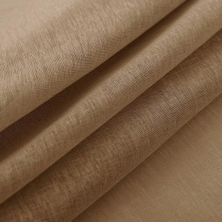 Luxe Coffee Sheer Voile Curtain 6